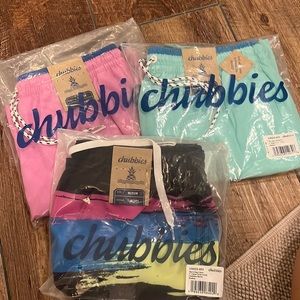 Chubbies Swim Trunks 3 pairs!